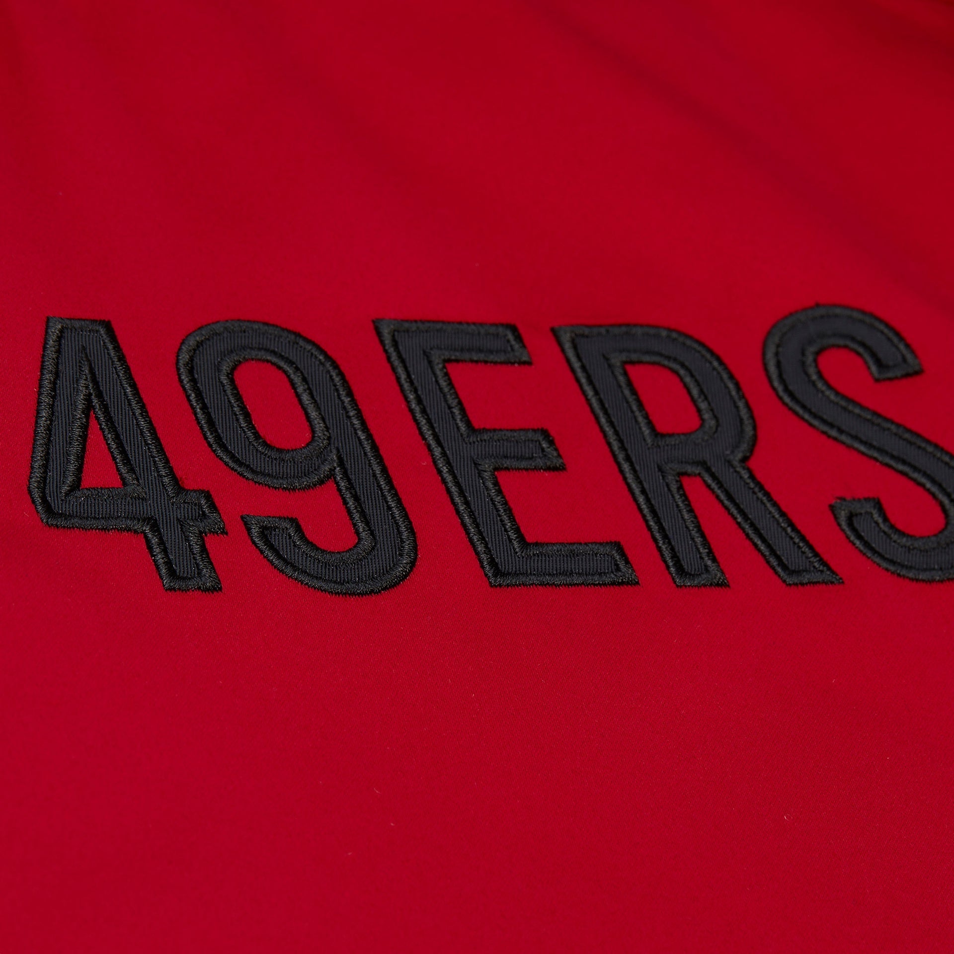 San Francisco 49ers NFL Throw It Back Heavyweight Satin Jacket Mitchell & Ness